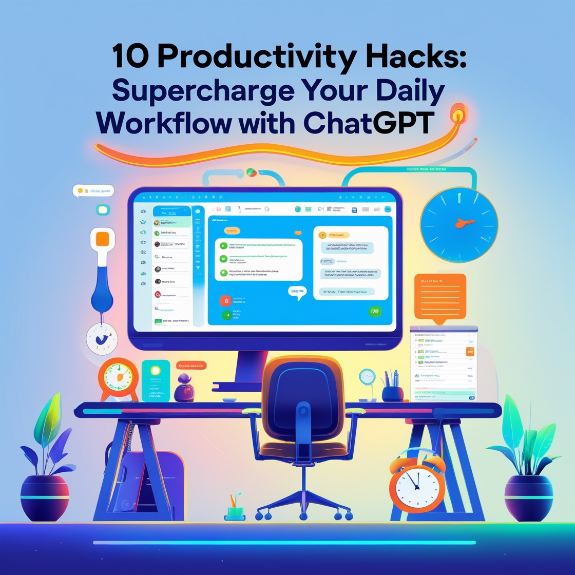 10 Productivity Hacks: Supercharge Your Daily Workflow with ChatGPT