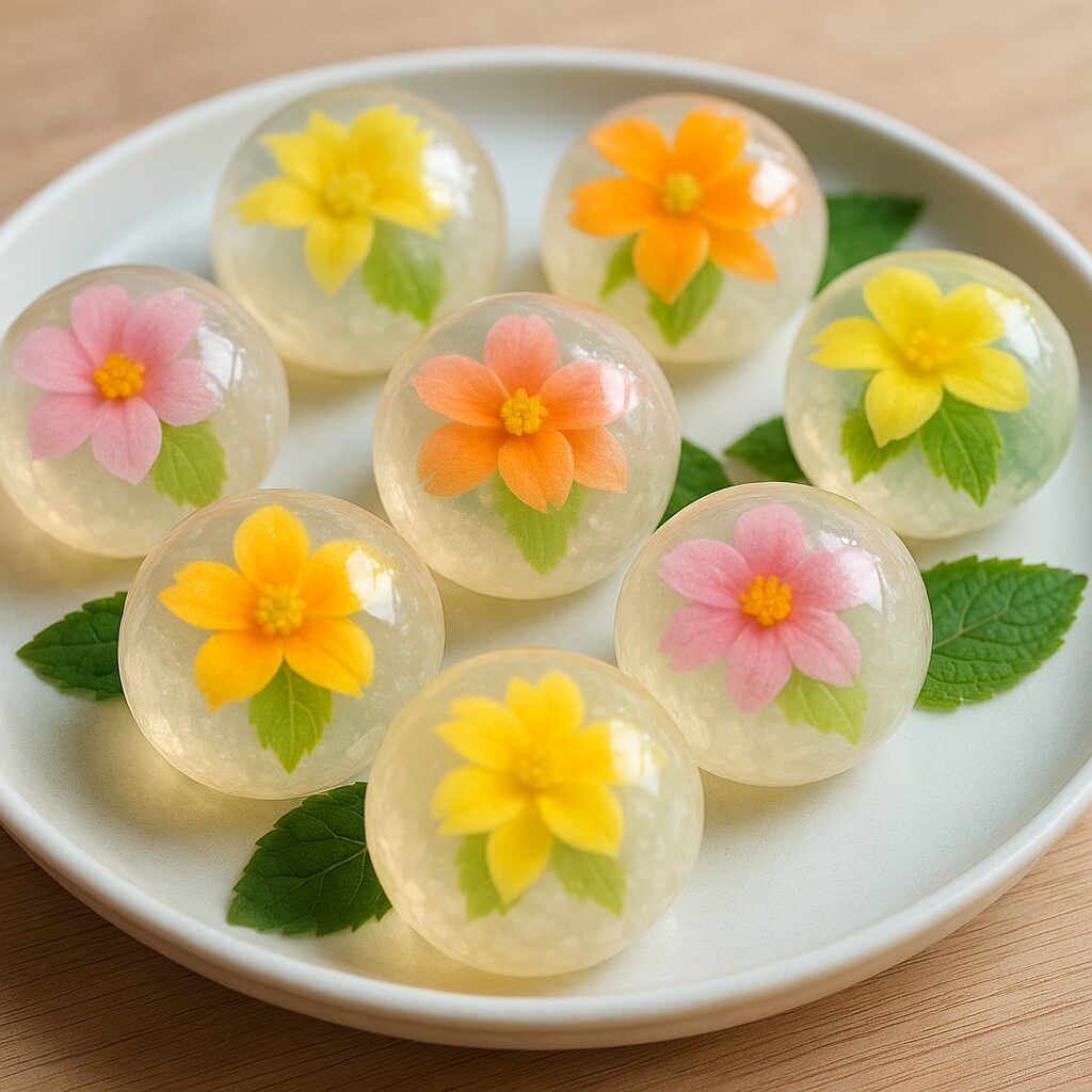Glassy Garden Bites