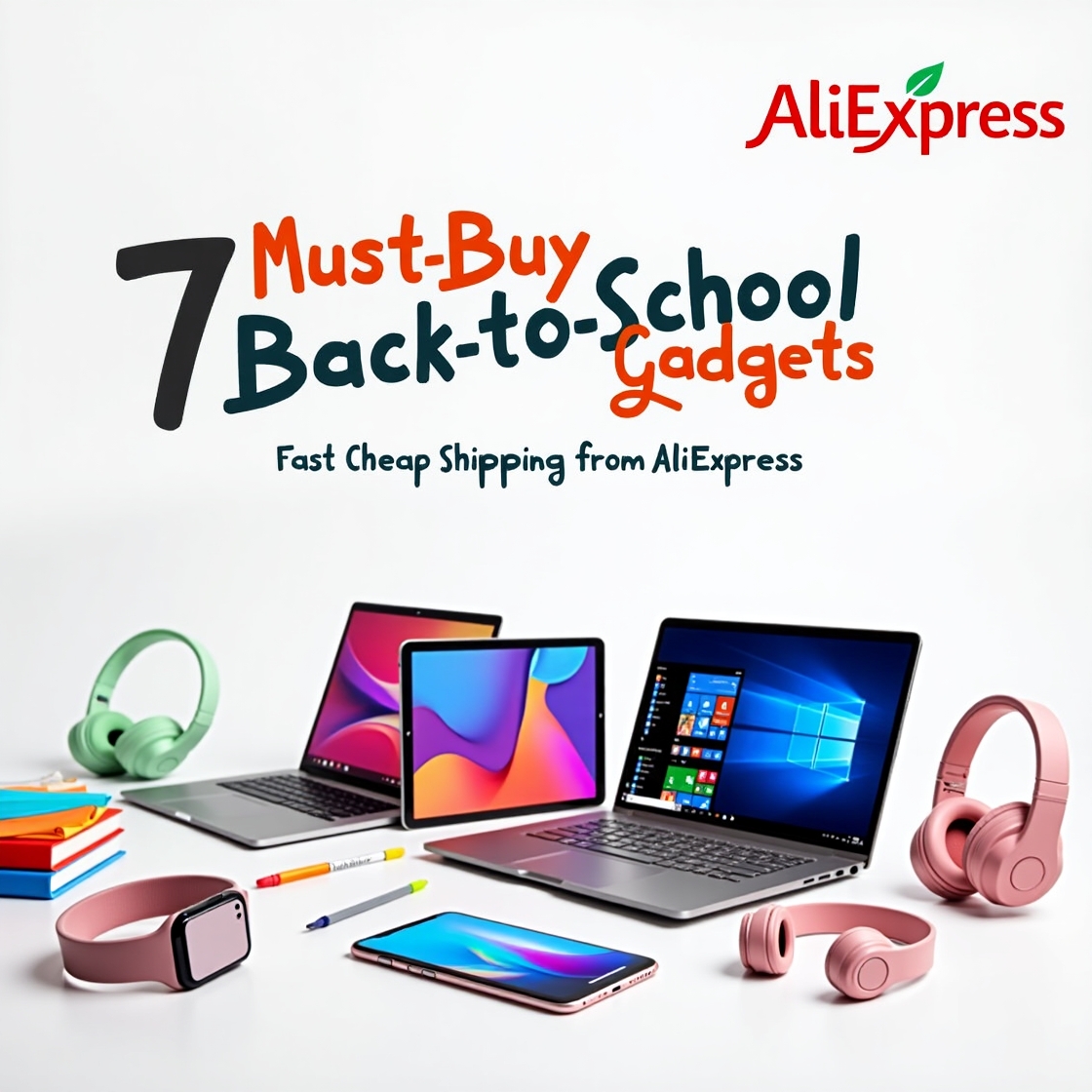 7 Must-Buy Back-to-School Gadgets — Fast, Cheap Shipping from AliExpress