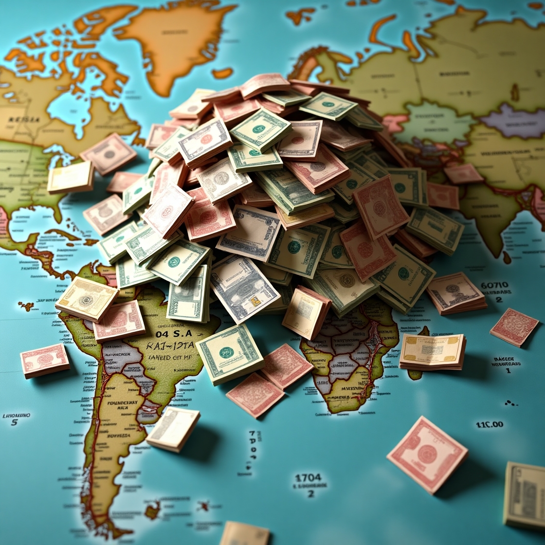 If the World’s Budgets Were Banknotes – How Many Cities Would They Cover?