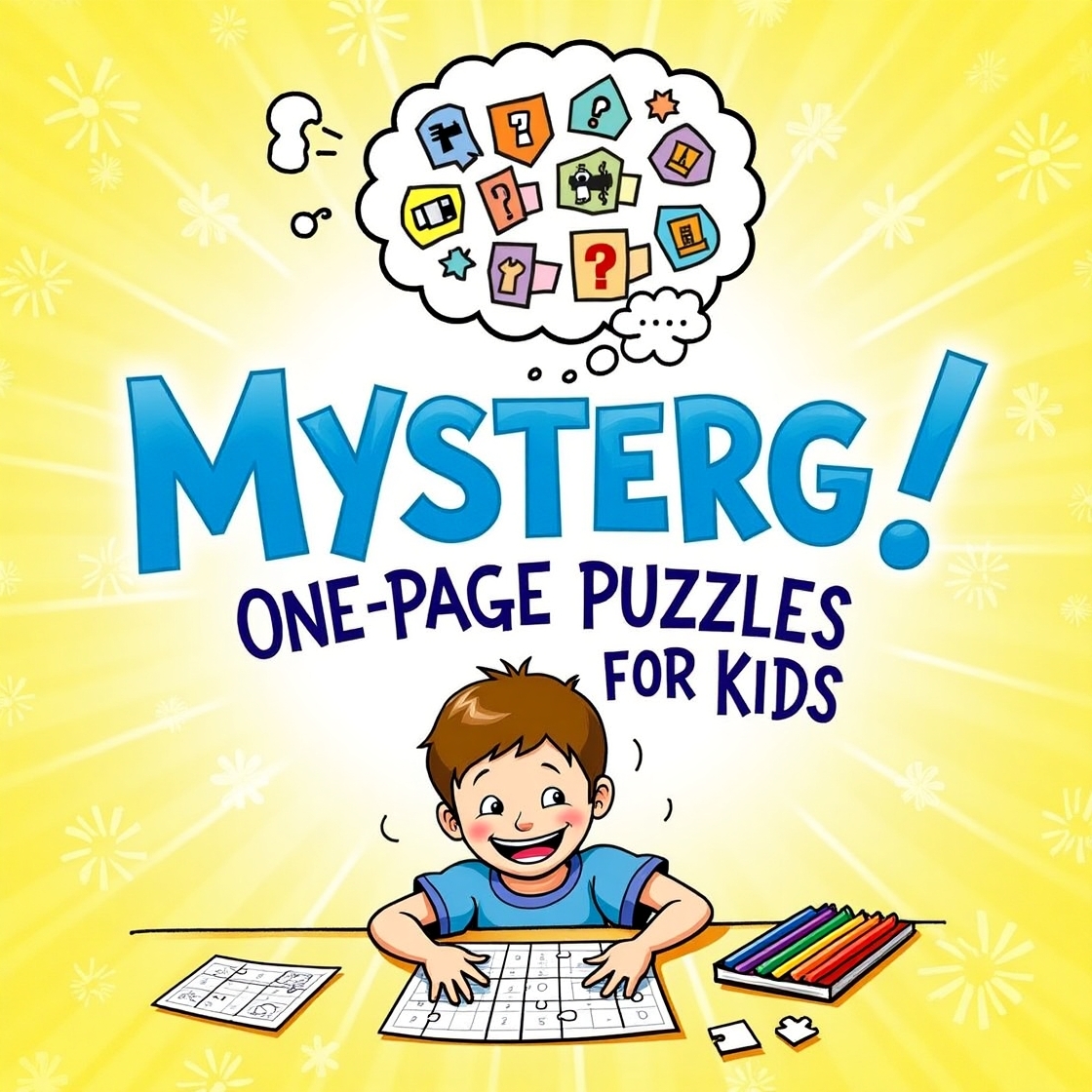 Mystery Minis — One-Page Puzzles for Kids