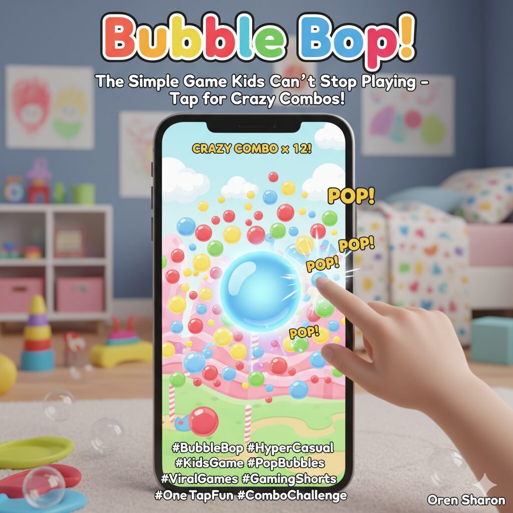 Bubble Bop! The Simple Game Kids Can’t Stop Playing – Tap for Crazy Combos!