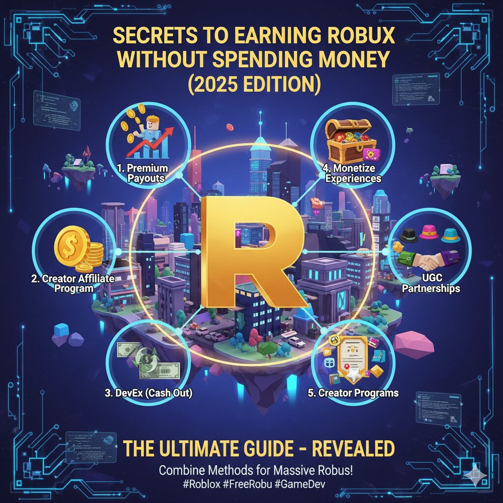 👑 Secrets to Earning Robux Without Spending Money (2025 Edition)