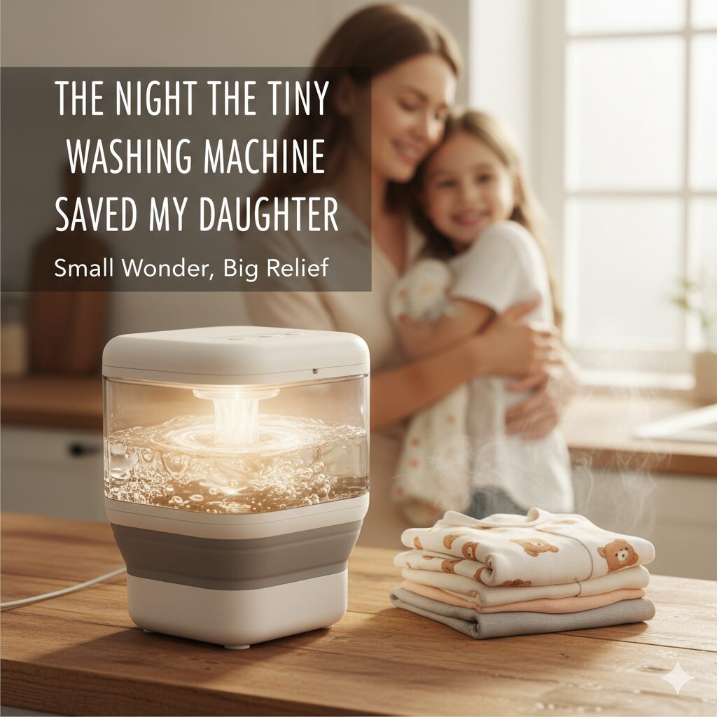 Why Every Parent Should Have a Foldable Mini Washer at Home — Especially During Sick Days