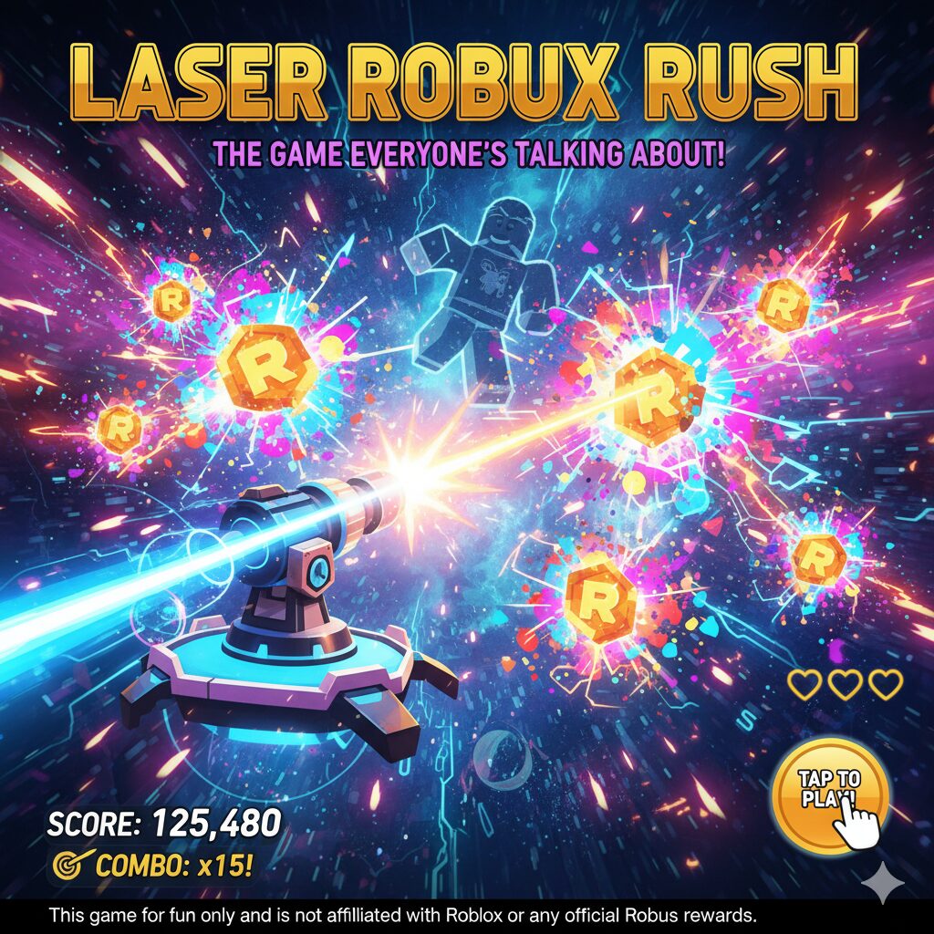Laser Mania! The Ultimate Kids Game That Feels Like Winning in Roblox!