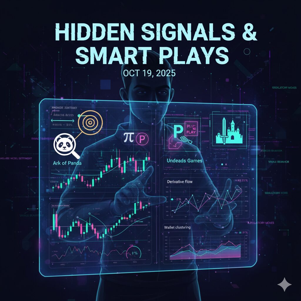 Top Trending Cryptocurrencies Today (Oct 19, 2025) — Hidden Signals & Smart Plays