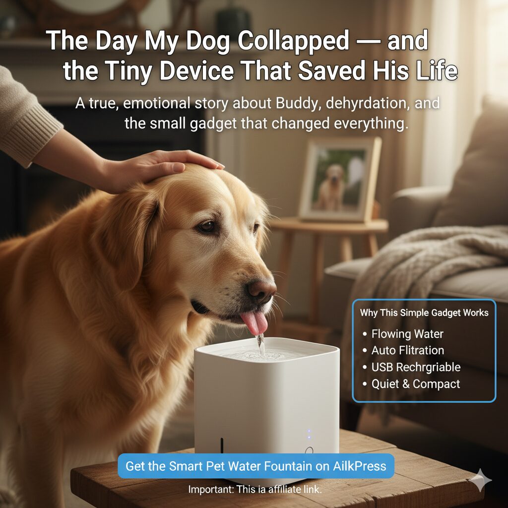 The Day My Dog Collapsed — and the Tiny Device That Saved His Life