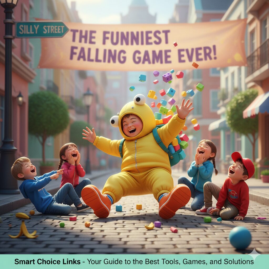 The Funniest Falling Game Ever! Meet the Silly Street Walker Kids Canβt Stop Laughing At!