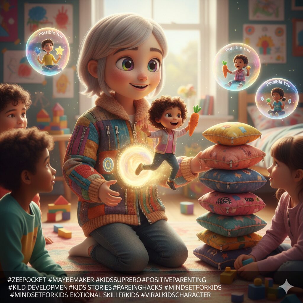 Meet ZeePocket — The Maybe-Maker: The First Superhero Who Helps Kids Become Their Best Selves