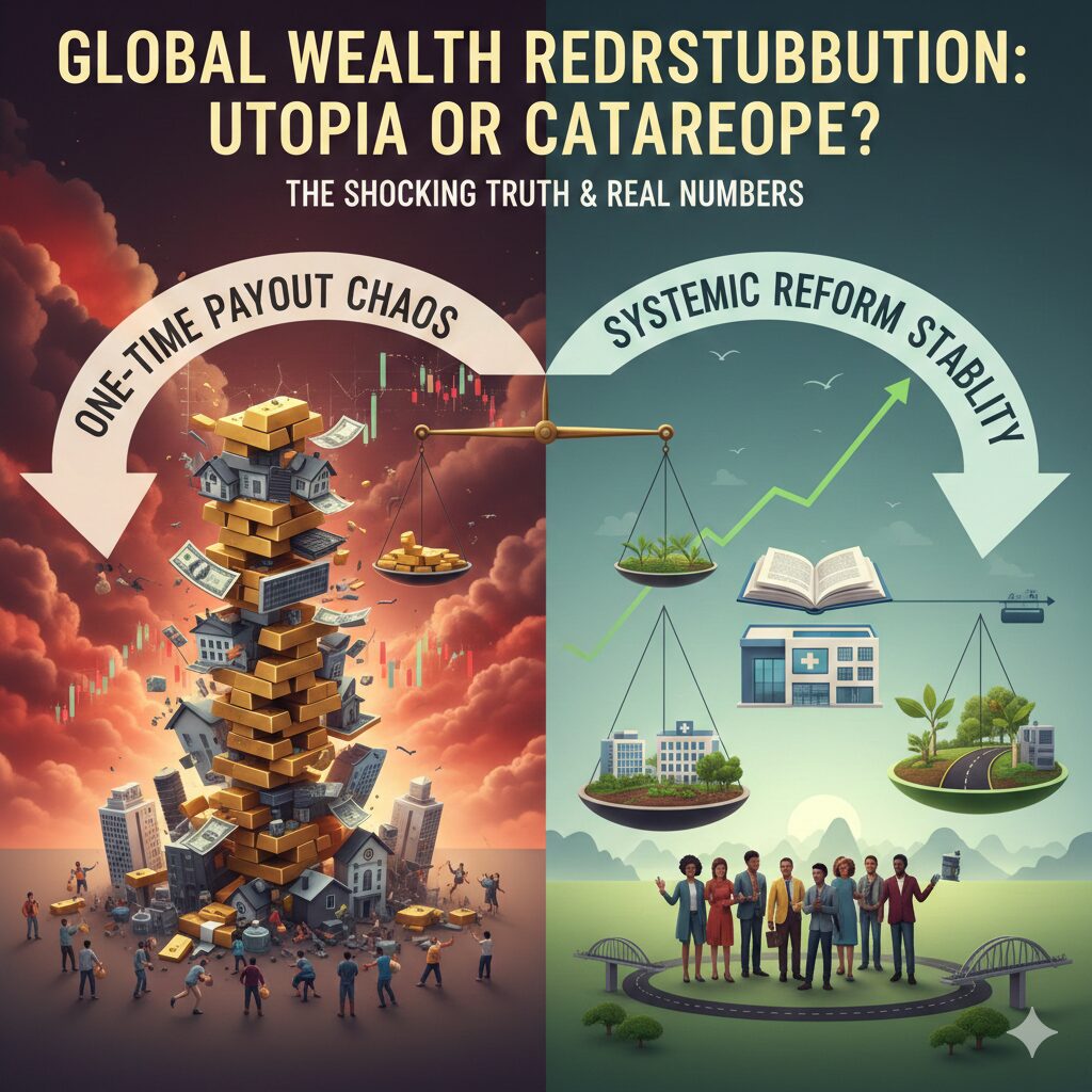 What Would the World Look Like if All Global Wealth Were Distributed Equally?