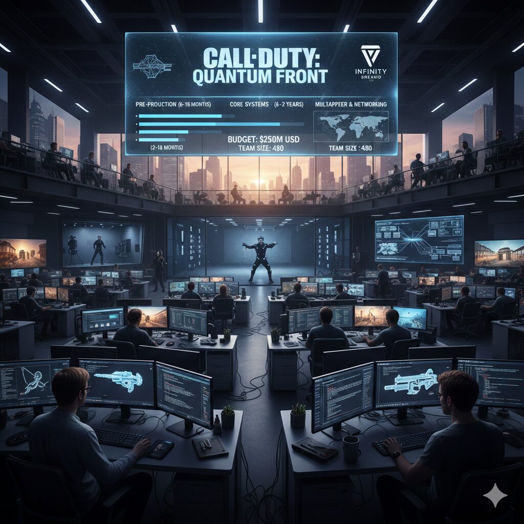 How to Develop a 3D Game Like Call of Duty – Complete Guide