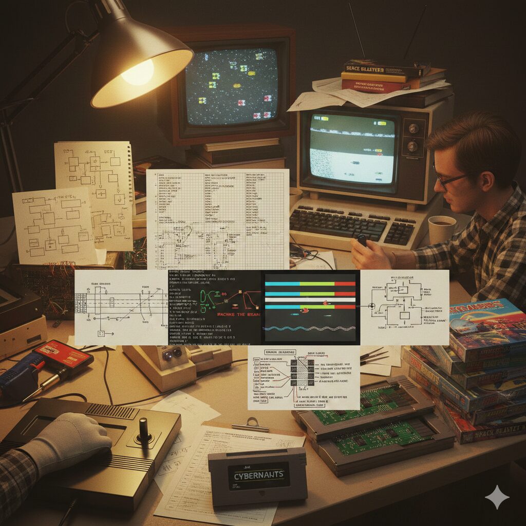 How an Atari Game Was Designed and Manufactured: From Idea to Cartridge