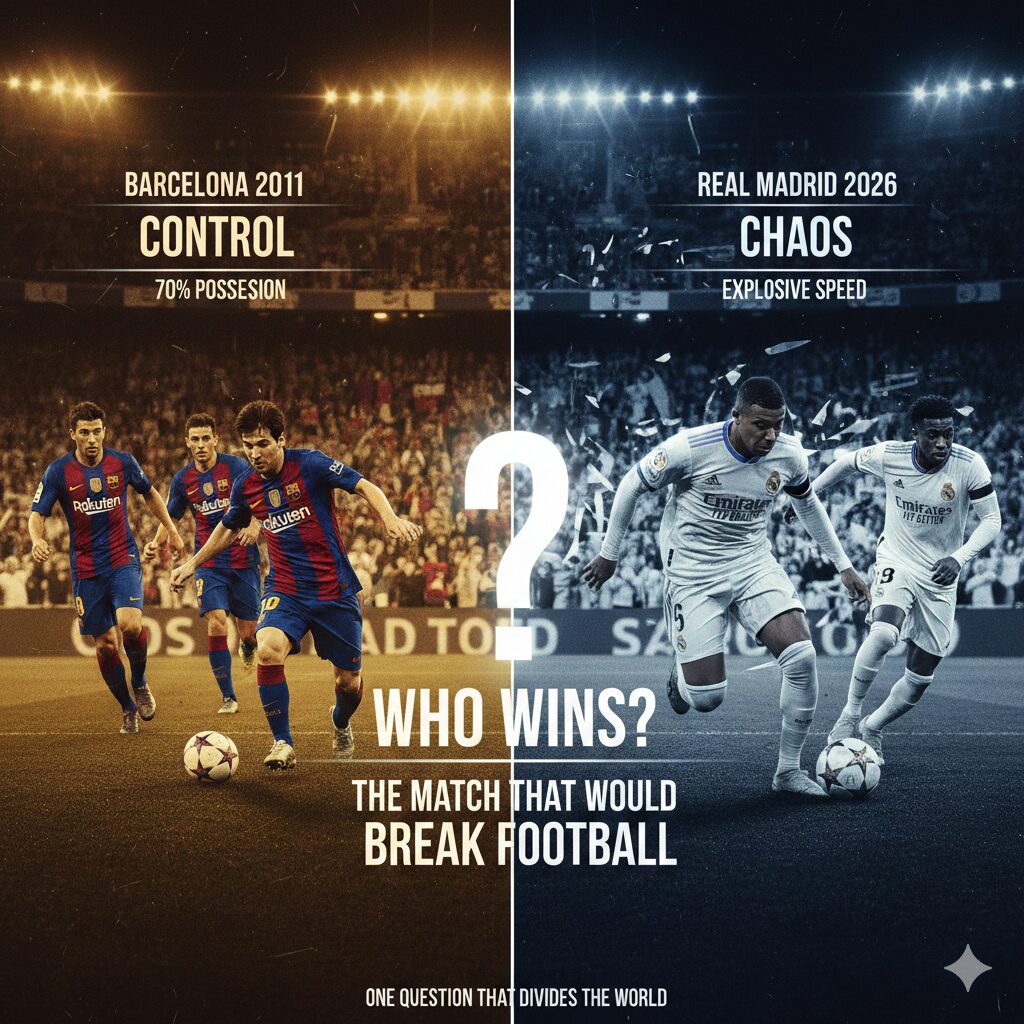 Barcelona 2011 vs Real Madrid 2026