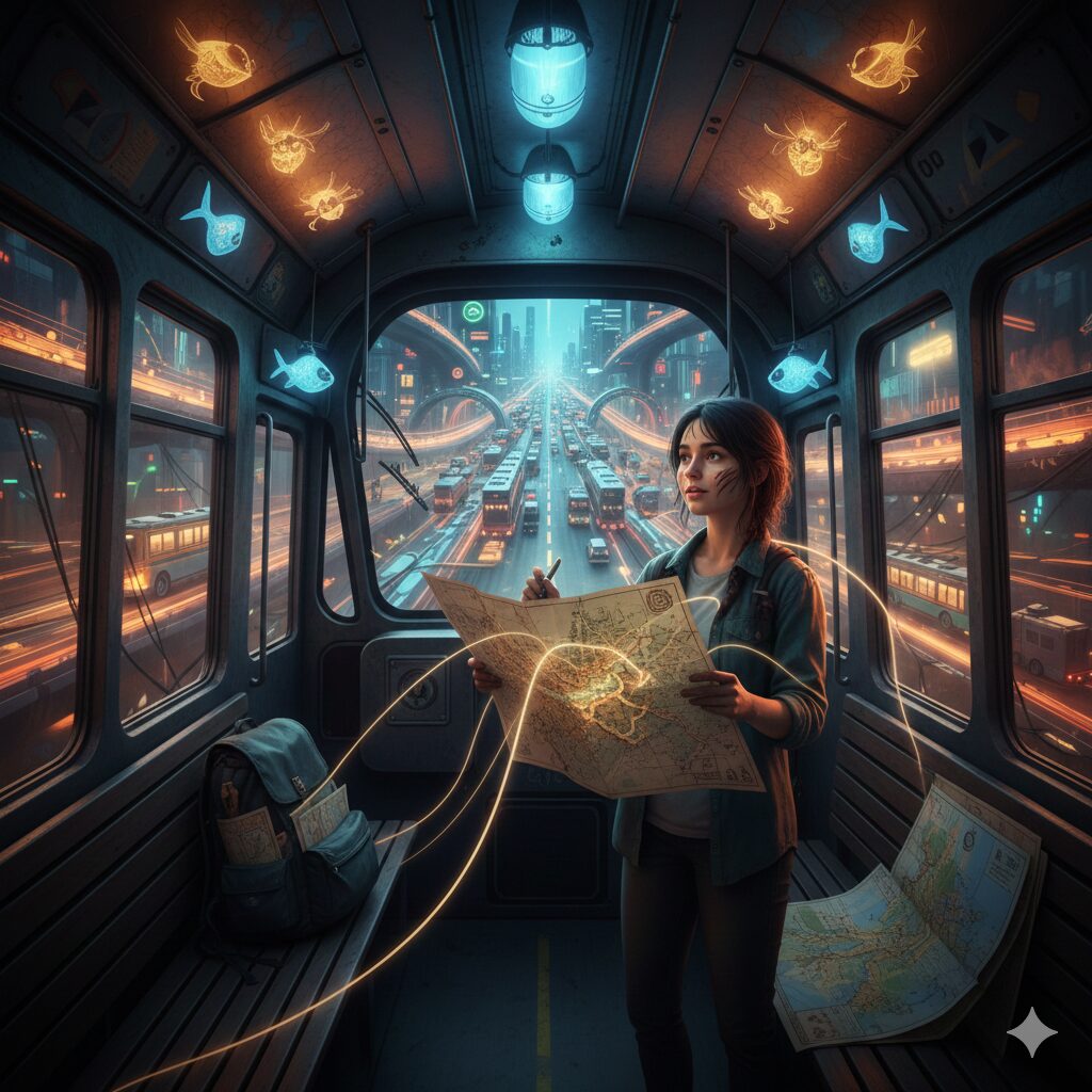 The Mapmaker and the Living Line