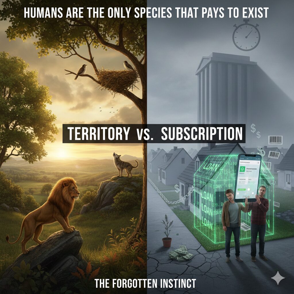 Humans Are the Only Species That Pays to Exist
