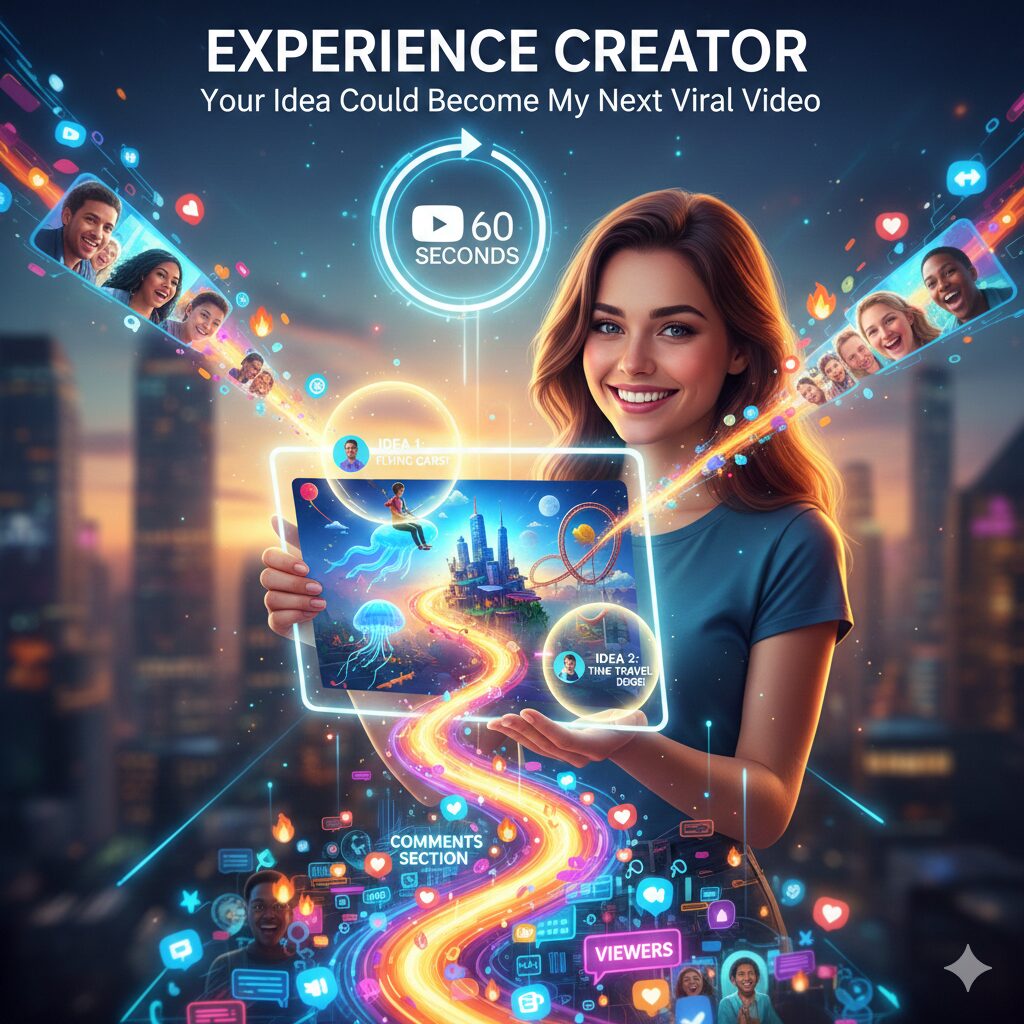 I’m an Experience Creator – And Your Idea Could Become My Next Viral Video