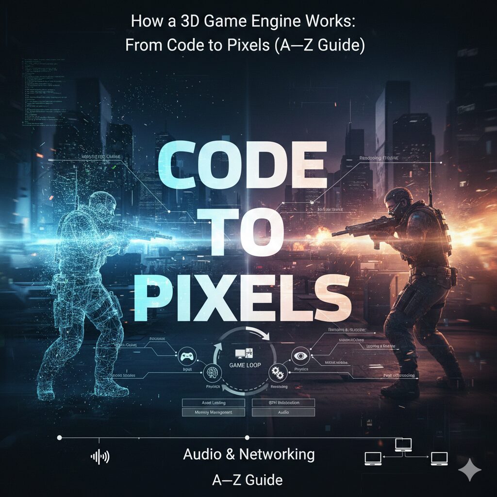 How a 3D Game Engine Works: From Code to Pixels (A–Z Guide)