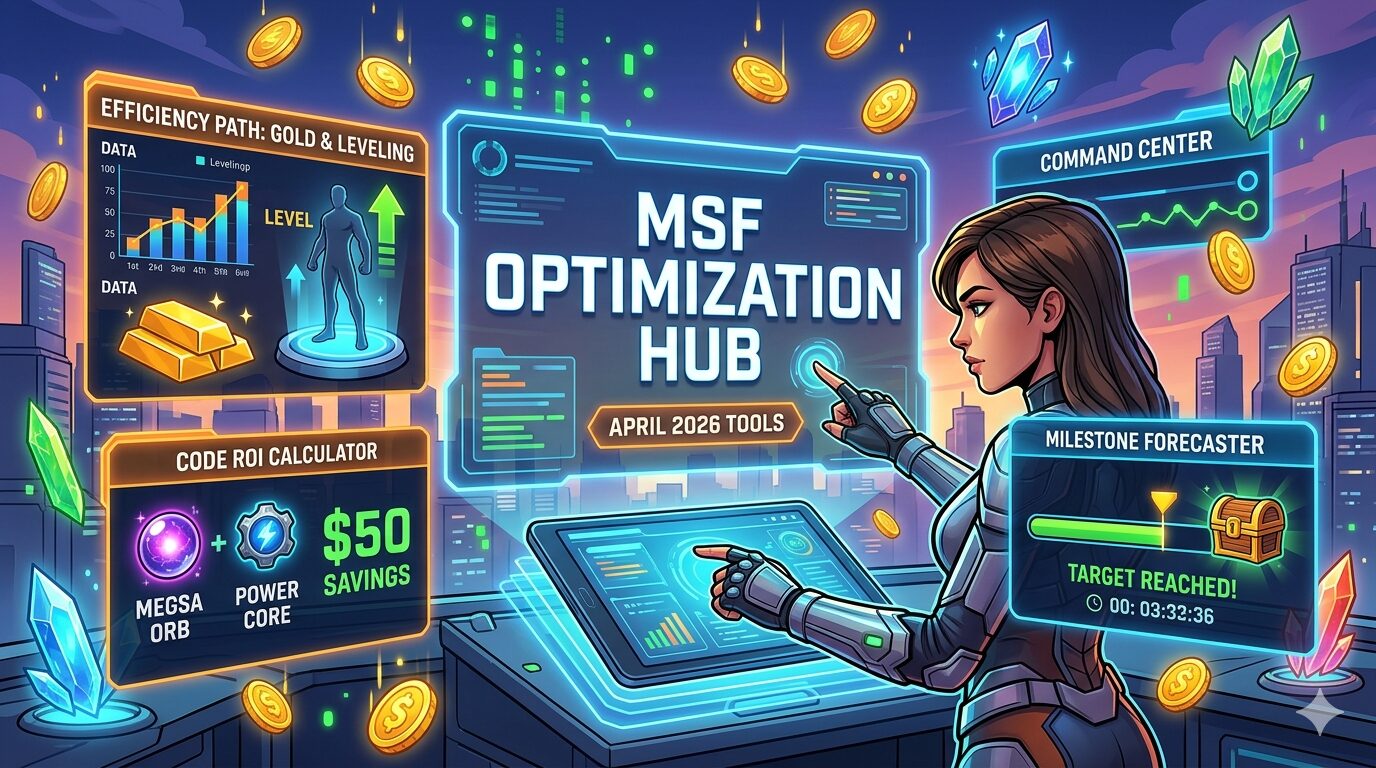 MSF Hub 2026: Resource & Milestone Optimization Calculators
