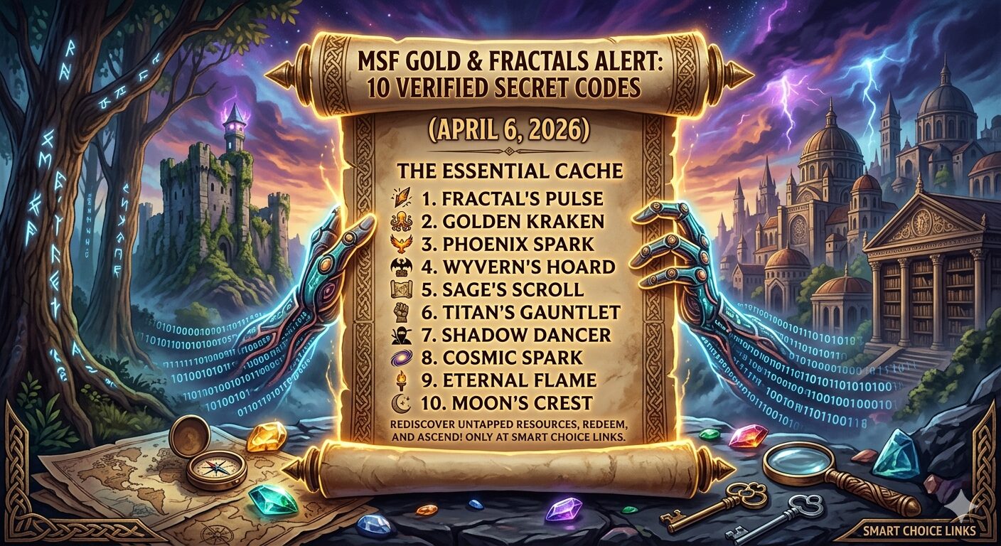 MSF Gold & Fractals Alert: 10 Rare Secret Codes Verified (April 6, 2026)