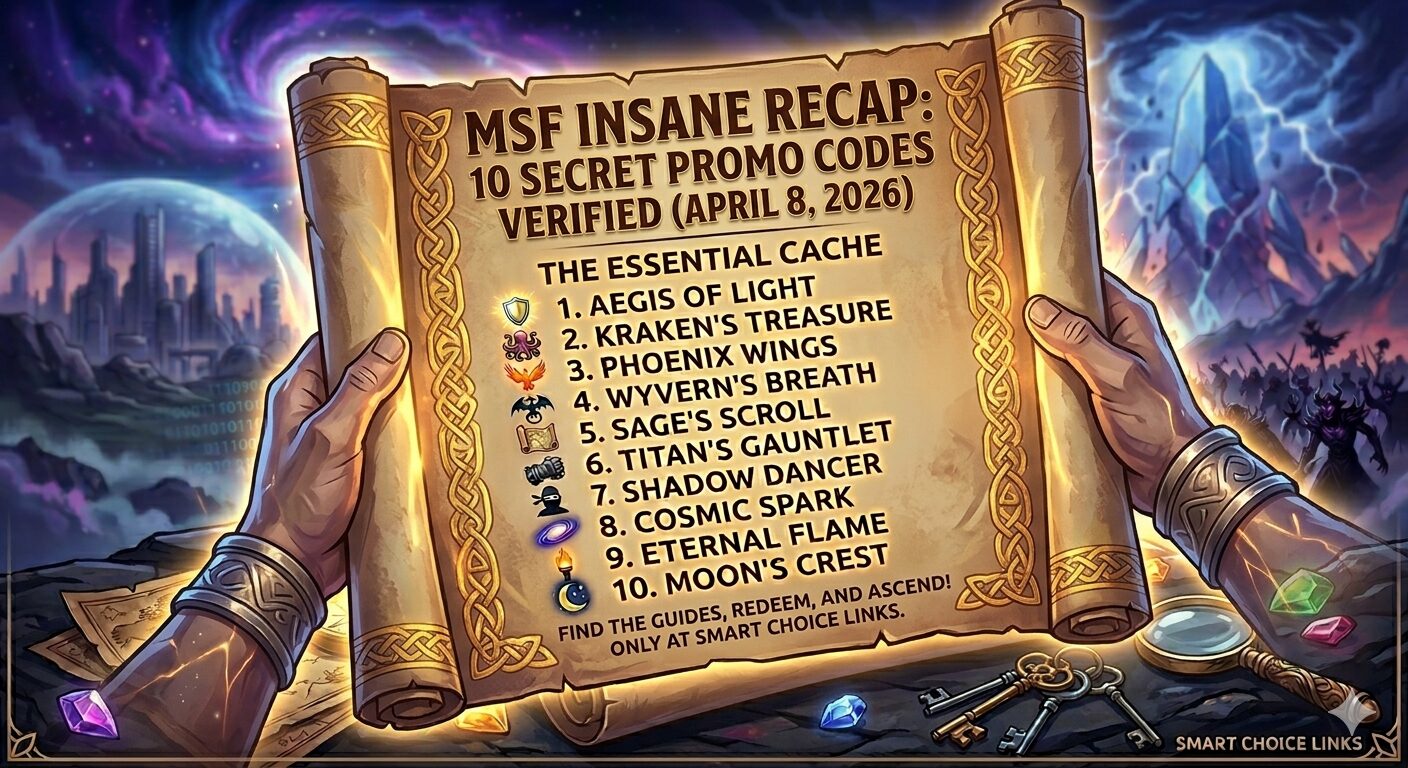 MSF Insane Recap: 10 Secret Promo Codes Verified (April 8, 2026)