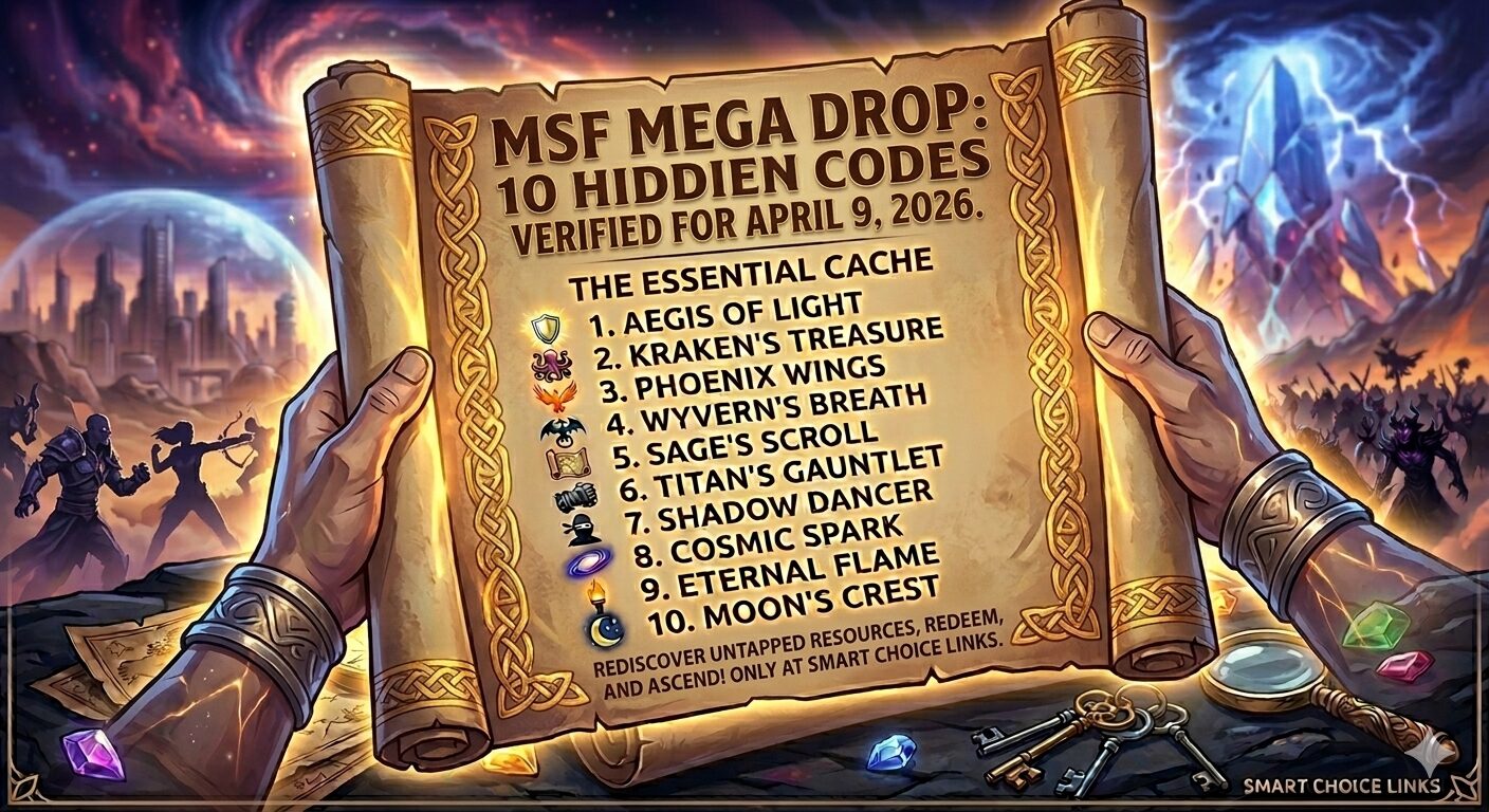 MSF Mega Drop: 10 Hidden Codes Verified for April 9, 2026