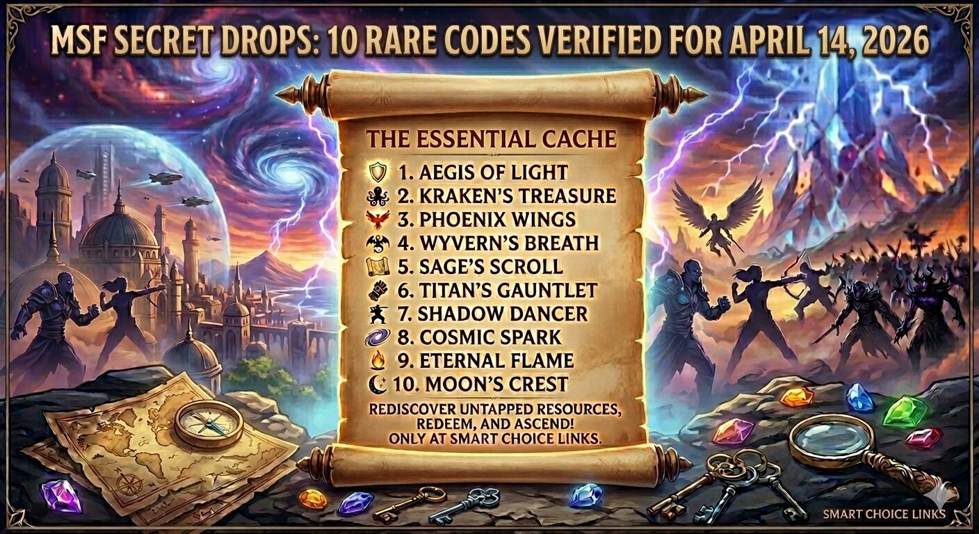 MSF Secret Drops: 10 Rare Codes Verified for April 14, 2026