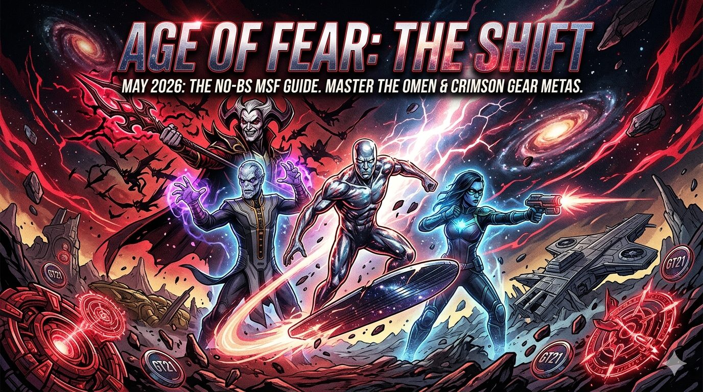 Marvel Strike Force Guide May 2026: The Omen Meta & Crimson Gear Strategy